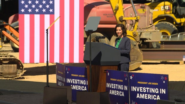 Secretary of Commerce Gina Raimondo 