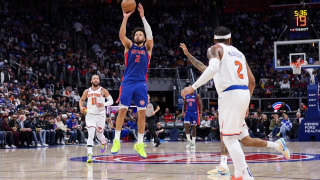 New York Knicks v Detroit Pistons 