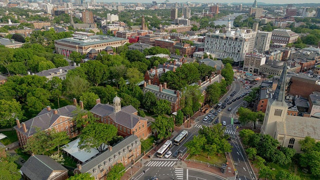 The Harvard University campus 